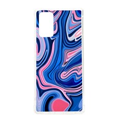 Abstract Liquid Art Pattern Samsung Galaxy Note 20 Tpu Uv Case