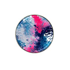 Fluid Art Pattern Hat Clip Ball Marker (10 Pack) by GardenOfOphir