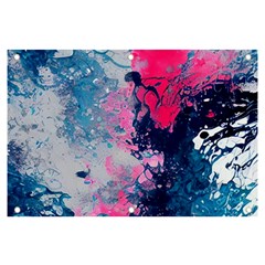 Fluid Art Pattern Banner And Sign 6  X 4  by GardenOfOphir