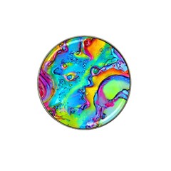 Marble Art Pattern Hat Clip Ball Marker (10 Pack) by GardenOfOphir