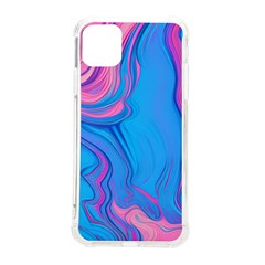 Liquid Background Pattern Iphone 11 Pro Max 6 5 Inch Tpu Uv Print Case by GardenOfOphir