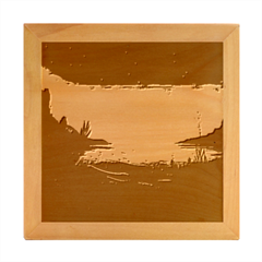 Ai Generated Ocean Sea Water Anime Nautical 2 Wood Photo Frame Cube by Pakemis
