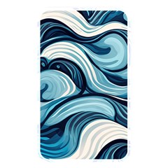 Pattern Ocean Waves Arctic Ocean Blue Nature Sea Memory Card Reader (rectangular) by Pakemis