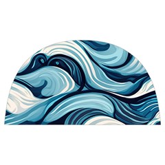 Pattern Ocean Waves Arctic Ocean Blue Nature Sea Anti Scalding Pot Cap
