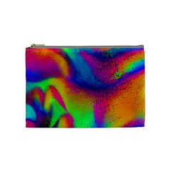 Fluid Background Pattern Cosmetic Bag (medium) by GardenOfOphir