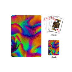 Fluid Background Pattern Playing Cards Single Design (mini) by GardenOfOphir