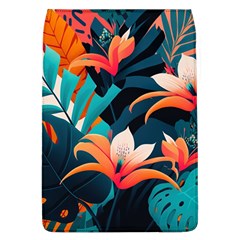 Tropical Flowers Floral Floral Pattern Patterns Removable Flap Cover (l) by Pakemis