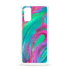 Fluid Art Background Samsung Galaxy S20 6 2 Inch Tpu Uv Case by GardenOfOphir