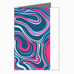 Liquid Art Pattern Greeting Cards (pkg Of 8) by GardenOfOphir