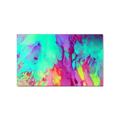 Fluid Background Sticker Rectangular (10 pack)