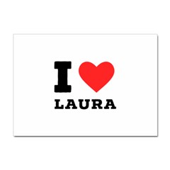 I Love Laura Sticker A4 (100 Pack) by ilovewhateva