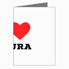 I Love Laura Greeting Cards (pkg Of 8) by ilovewhateva