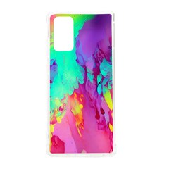 Fluid Background Samsung Galaxy Note 20 Tpu Uv Case by GardenOfOphir