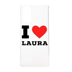 I Love Laura Samsung Galaxy Note 20 Tpu Uv Case by ilovewhateva