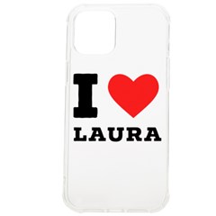 I Love Laura Iphone 12 Pro Max Tpu Uv Print Case by ilovewhateva