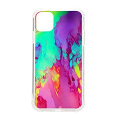 Fluid Background Iphone 11 Tpu Uv Print Case by GardenOfOphir