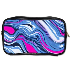 Fluid Art Pattern Toiletries Bag (two Sides) by GardenOfOphir