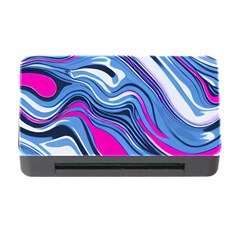 Fluid Art Pattern Memory Card Reader With Cf by GardenOfOphir