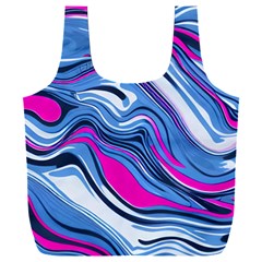 Fluid Art Pattern Full Print Recycle Bag (xxl) by GardenOfOphir