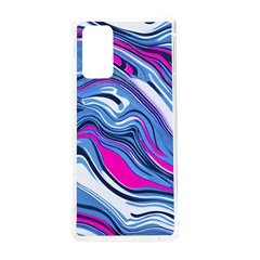 Fluid Art Pattern Samsung Galaxy Note 20 Tpu Uv Case by GardenOfOphir