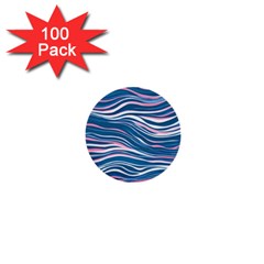 Modern Fluid Art 1  Mini Buttons (100 Pack)  by GardenOfOphir