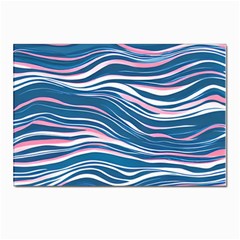 Modern Fluid Art Postcard 4 x 6  (pkg Of 10) by GardenOfOphir