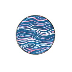 Modern Fluid Art Hat Clip Ball Marker by GardenOfOphir