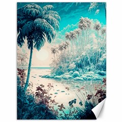 Tropical Winter Tropical Winter Landscape Canvas 36  X 48  by Pakemis