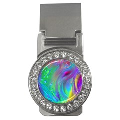 Fluid Art - Artistic And Colorful Money Clips (cz)  by GardenOfOphir