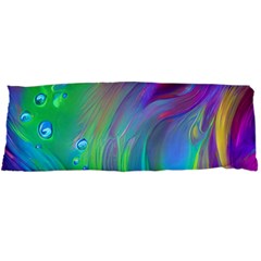 Fluid Art - Artistic And Colorful Body Pillow Case Dakimakura (two Sides) by GardenOfOphir