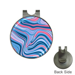 Fluid Art - Abstract And Modern Hat Clips With Golf Markers by GardenOfOphir