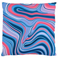 Fluid Art - Abstract And Modern Standard Premium Plush Fleece Cushion Case (two Sides) by GardenOfOphir