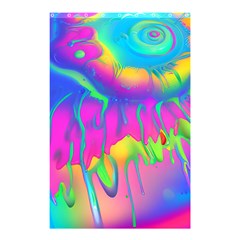 Liquid Art Pattern - Fluid Art - Marble Art - Liquid Background Shower Curtain 48  X 72  (small)  by GardenOfOphir
