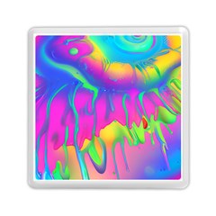 Liquid Art Pattern - Fluid Art - Marble Art - Liquid Background Memory Card Reader (square) by GardenOfOphir