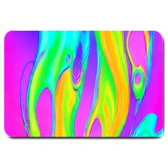 Fluid Background - Fluid Artist - Liquid - Fluid - Trendy Large Doormat by GardenOfOphir