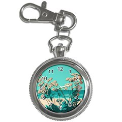 Beach Ocean Flowers Flower Floral Plants Vacation Key Chain Watches by Pakemis