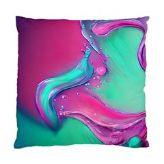 Marble Background - Abstract - Artist - Artistic - Colorful Standard Cushion Case (two Sides) by GardenOfOphir