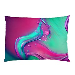 Marble Background - Abstract - Artist - Artistic - Colorful Pillow Case by GardenOfOphir