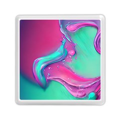 Marble Background - Abstract - Artist - Artistic - Colorful Memory Card Reader (square) by GardenOfOphir