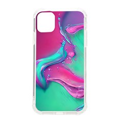 Marble Background - Abstract - Artist - Artistic - Colorful Iphone 11 Tpu Uv Print Case by GardenOfOphir