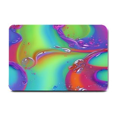 Modern Abstract Liquid Art Pattern Small Doormat by GardenOfOphir