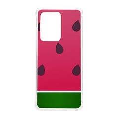 Watermelon Fruit Summer Red Fresh Food Healthy Samsung Galaxy S20 Ultra 6.9 Inch TPU UV Case