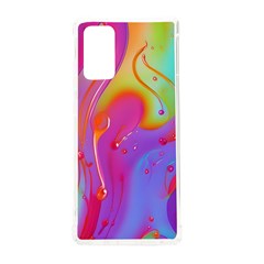 Beautiful Fluid Shapes In A Flowing Background Samsung Galaxy Note 20 Tpu Uv Case by GardenOfOphir