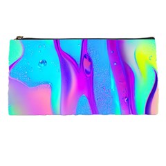 Colorful Abstract Fluid Art Pattern Pencil Case by GardenOfOphir
