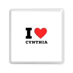 I Love Cynthia Memory Card Reader (square) by ilovewhateva