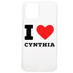 I Love Cynthia Iphone 12 Pro Max Tpu Uv Print Case by ilovewhateva