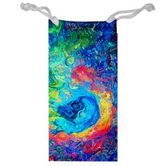 Liquid Art Pattern - Fluid Art Jewelry Bag