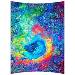 Liquid Art Pattern - Fluid Art Back Support Cushion