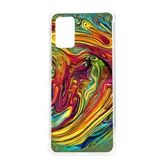 Liquid Art Pattern - Abstract Art Samsung Galaxy S20plus 6 7 Inch Tpu Uv Case by GardenOfOphir