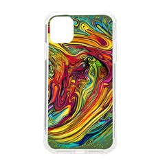 Liquid Art Pattern - Abstract Art Iphone 11 Tpu Uv Print Case by GardenOfOphir